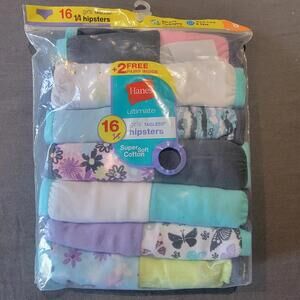 Tagless Hanes Hipster Underwear Sz 8 16 Pairs New With Tags MSRP $22.00
